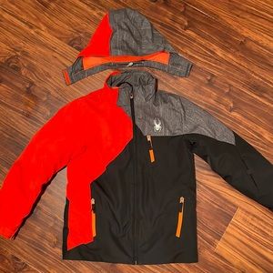 Spyder Boys Ski Jacket. Size 12